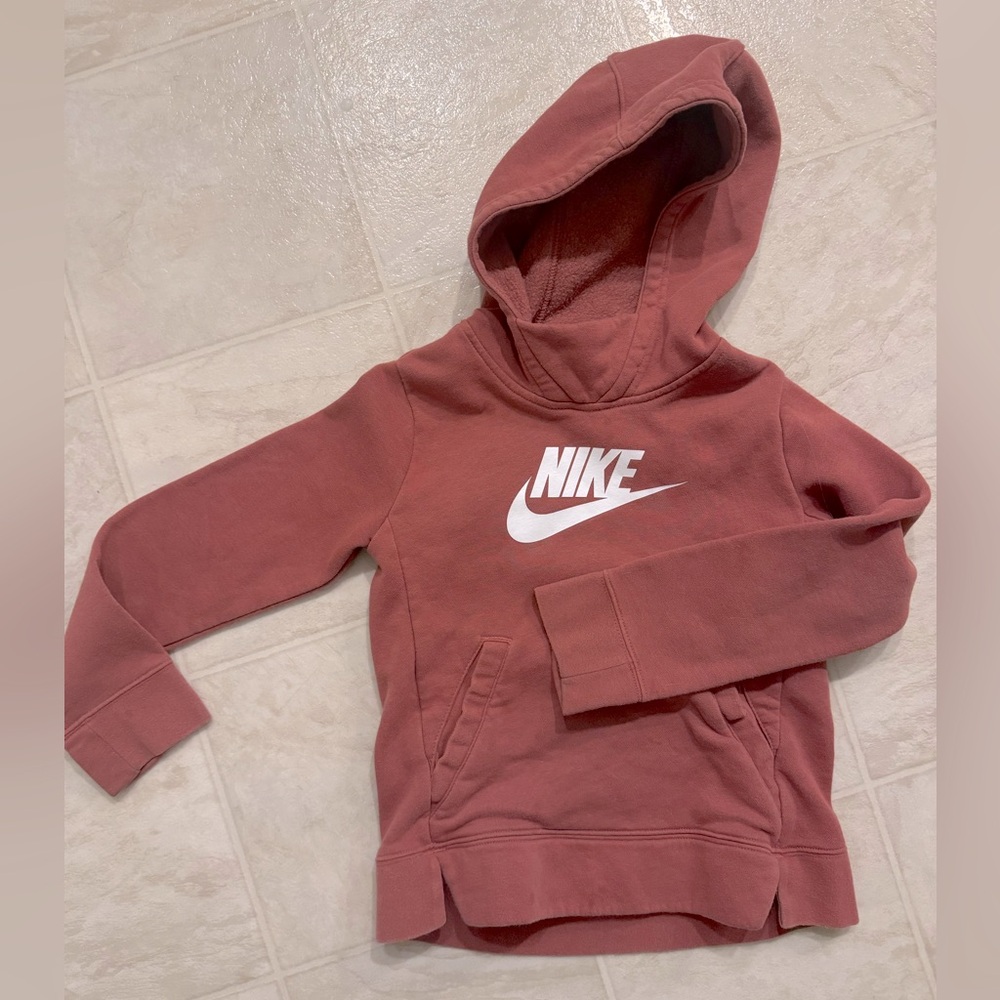 Nike Children’s Hoodie Salmon Pink Unisex